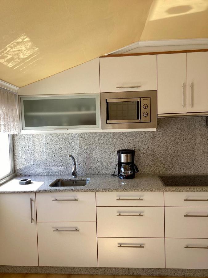 Ático con terraza Apartamento O Grove Exterior foto