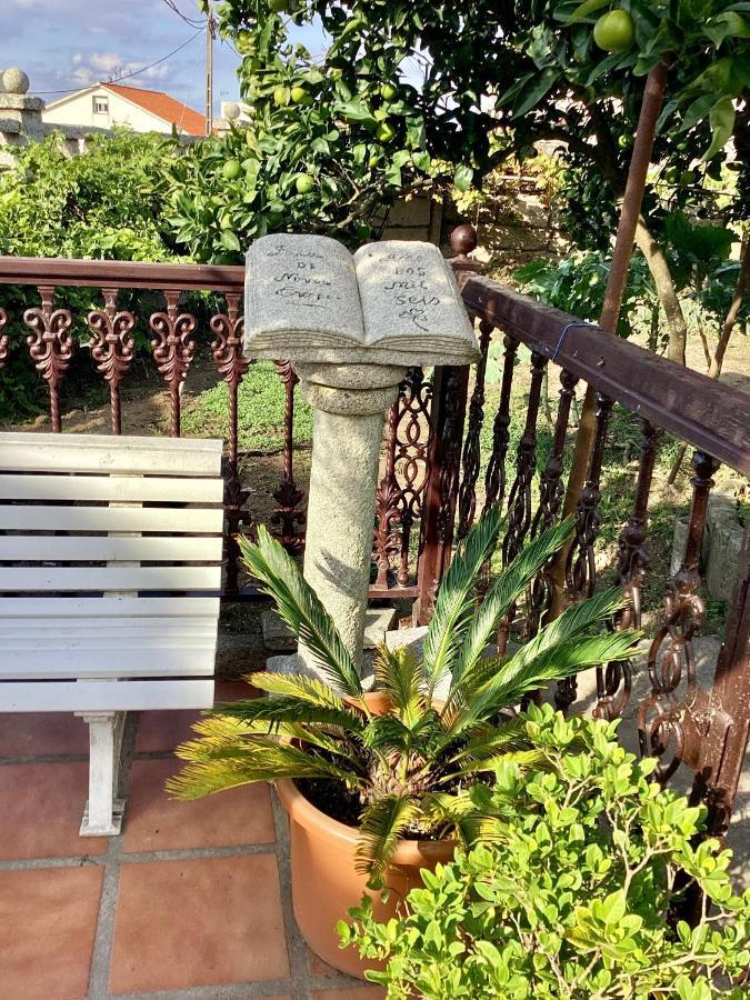 Ático con terraza Apartamento O Grove Exterior foto