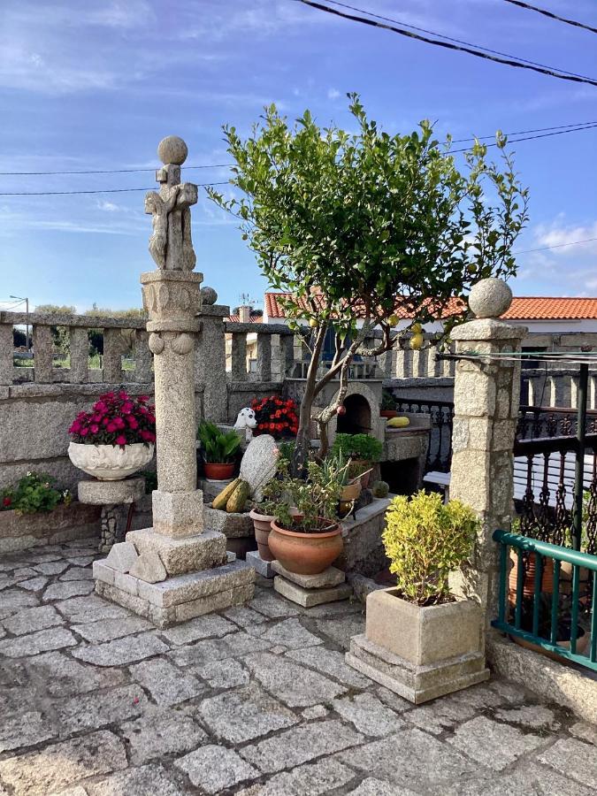 Ático con terraza Apartamento O Grove Exterior foto